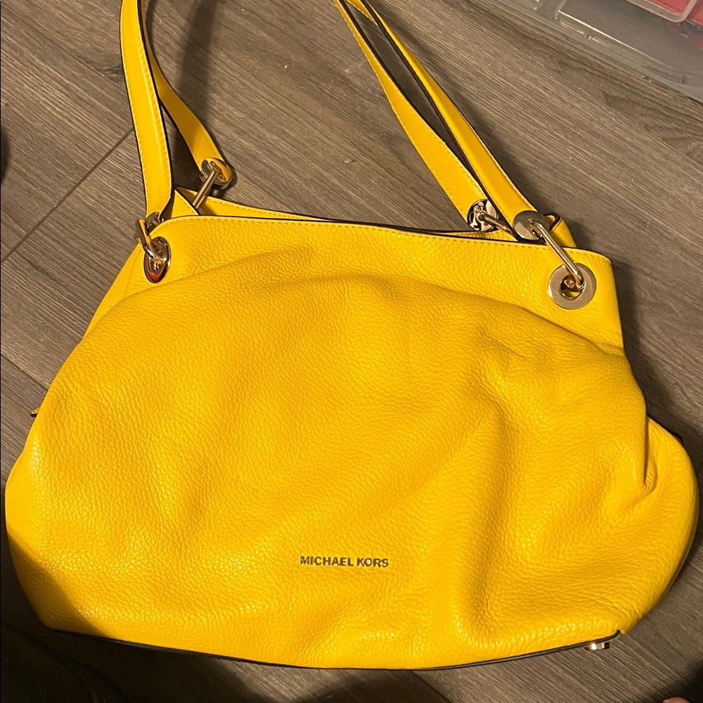 Michael Kors Vibrant Yellow Shoulder Bag